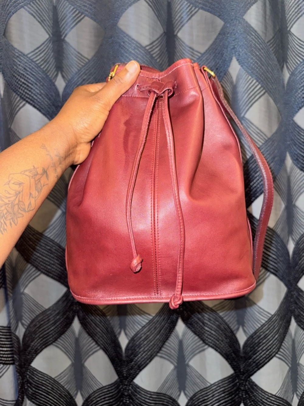 Coach Drawstring Sac Bag